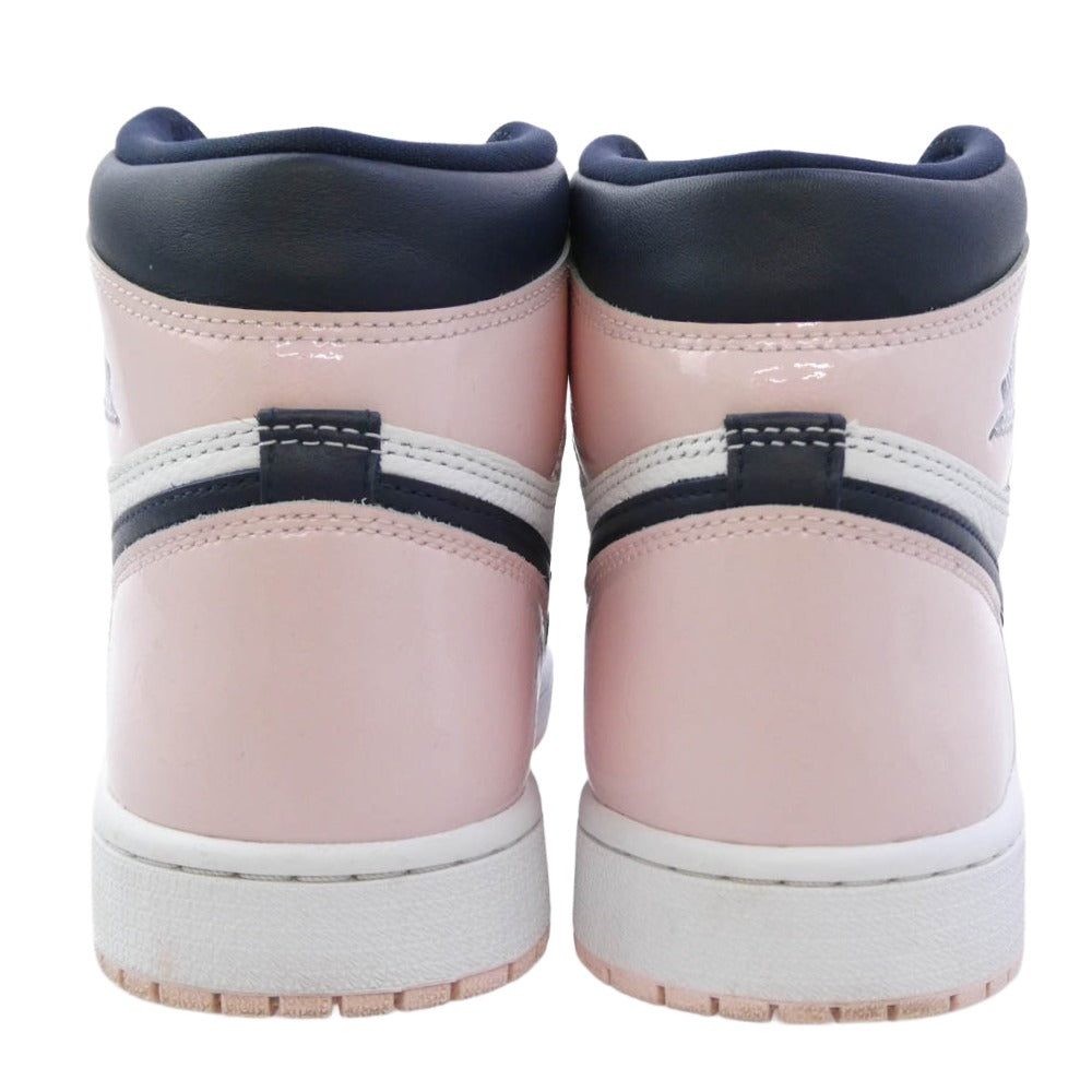 NIKE AIR JORDAN ナイキ ジョーダン DD9335-641 Womens Air Jordan 1 High OG SE Atmosphere AJ1 ウィメンズ エアジョーダン1 ハイ アトモスフィア スニーカー ピンク系 27cm【中古】