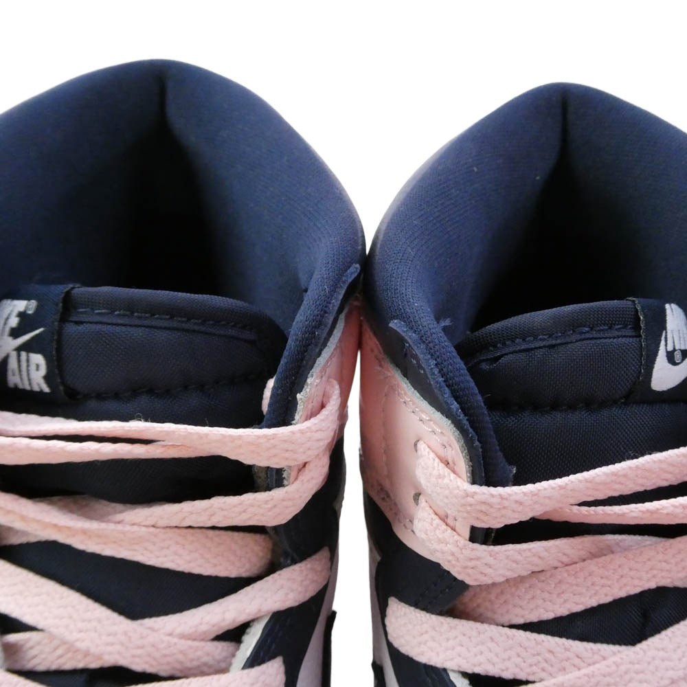 NIKE AIR JORDAN ナイキ ジョーダン DD9335-641 Womens Air Jordan 1 High OG SE Atmosphere AJ1 ウィメンズ エアジョーダン1 ハイ アトモスフィア スニーカー ピンク系 27cm【中古】