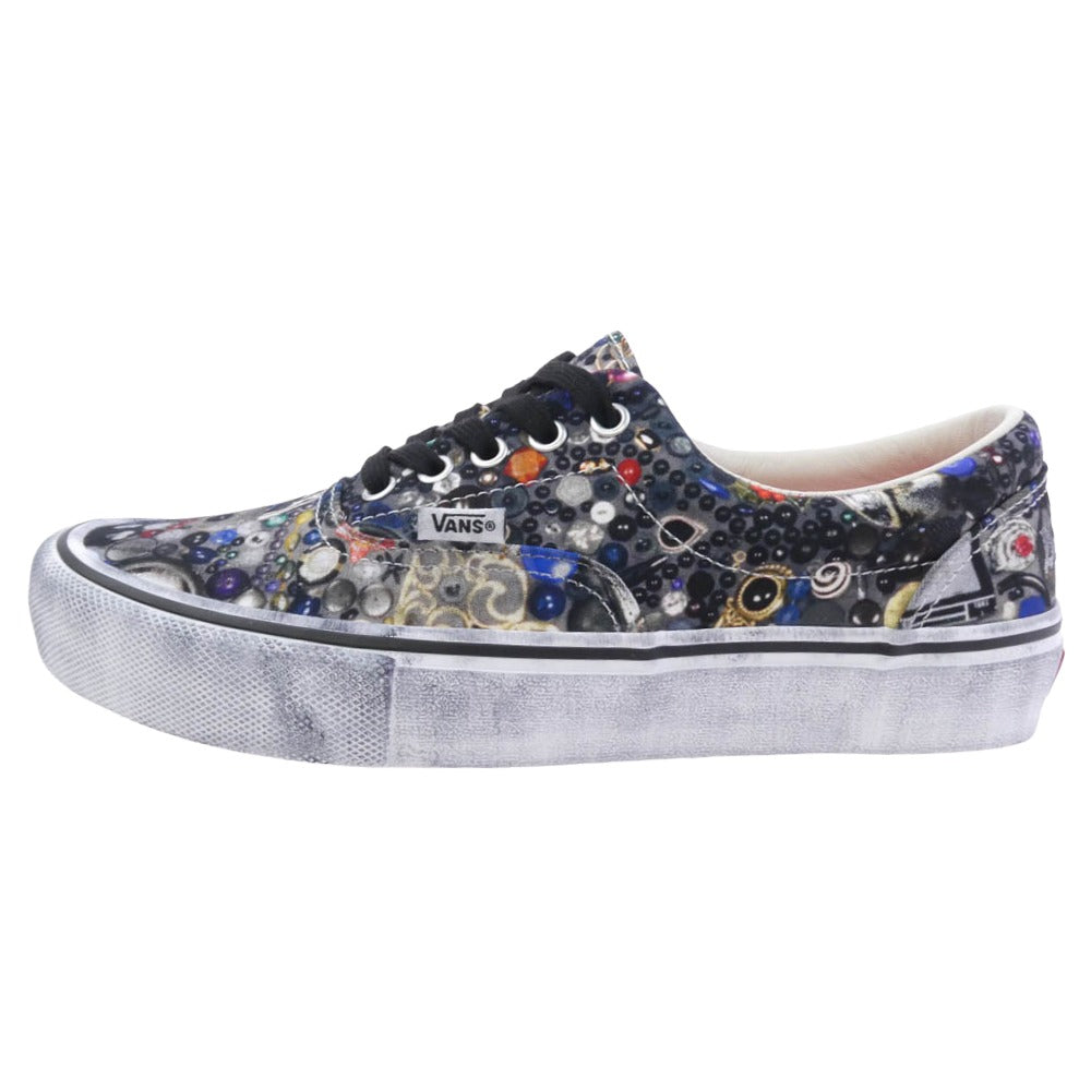 Supreme シュプリーム VANS バンズ 26SS VN00110ABLU × Mike Kelley × Vans Skate Era マイク・ケリー バンズ スケート エラ ローカット スニーカー グレー系 26.5cm【極上美品】【中古】
