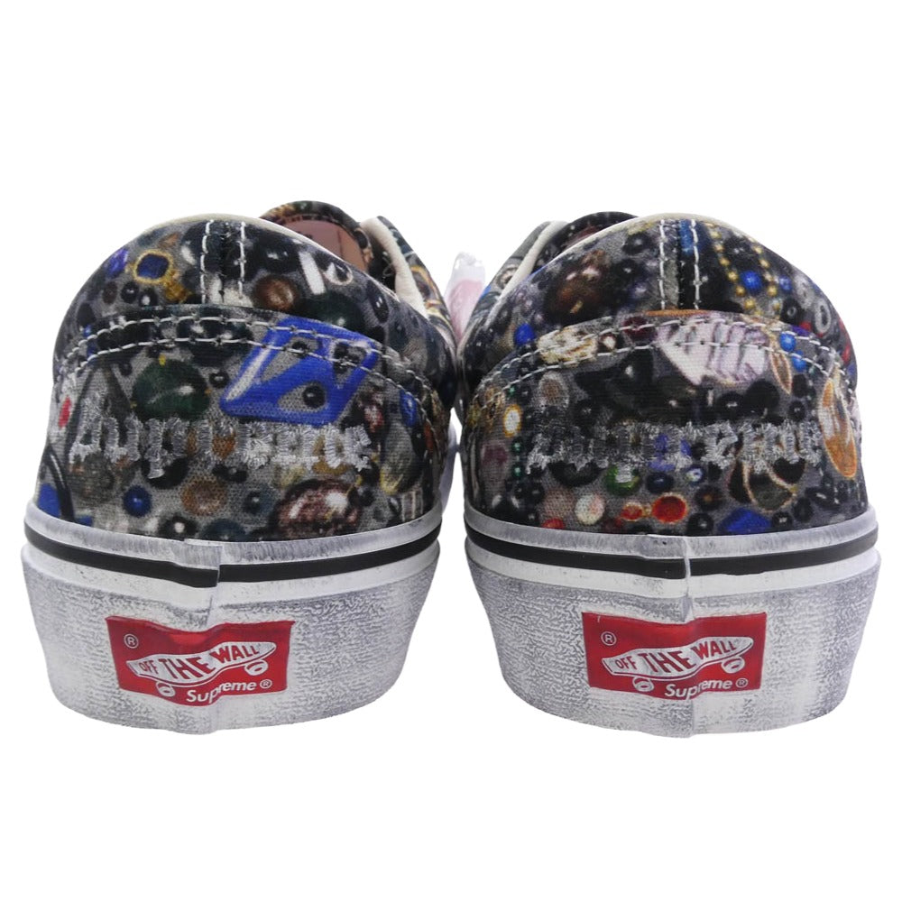 Supreme シュプリーム VANS バンズ 26SS VN00110ABLU × Mike Kelley × Vans Skate Era マイク・ケリー バンズ スケート エラ ローカット スニーカー グレー系 26.5cm【極上美品】【中古】