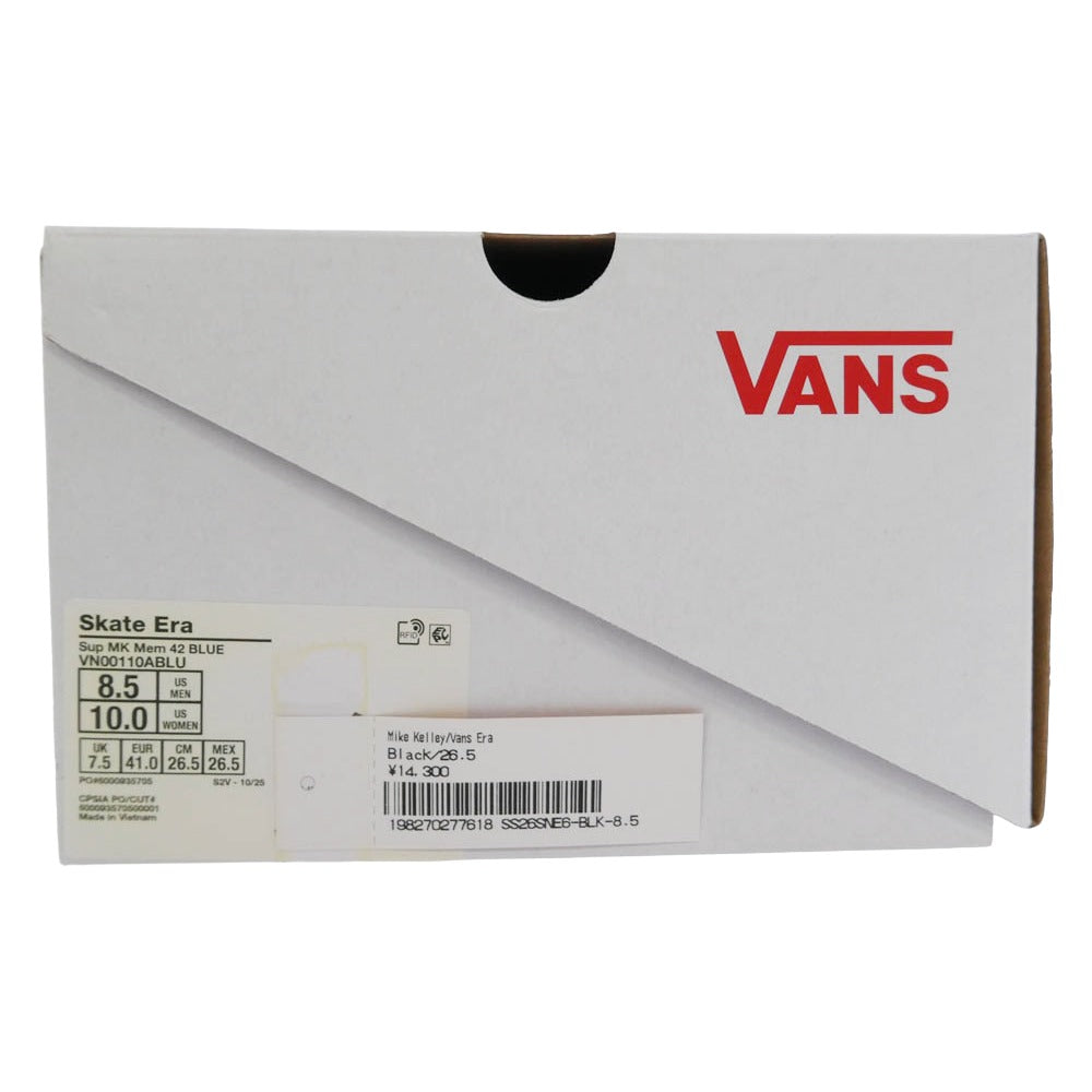 Supreme シュプリーム VANS バンズ 26SS VN00110ABLU × Mike Kelley × Vans Skate Era マイク・ケリー バンズ スケート エラ ローカット スニーカー グレー系 26.5cm【極上美品】【中古】