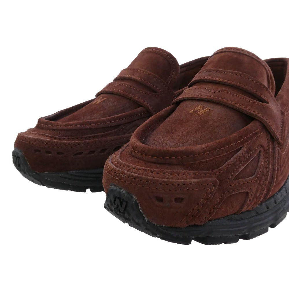 NEW BALANCE ニューバランス U1906LNS 1906L Rich Oak with Black Cement Suede リッチ オーク ブラック セメント スウェード スニーカー ローファー ブラウン系 26cm【美品】【中古】
