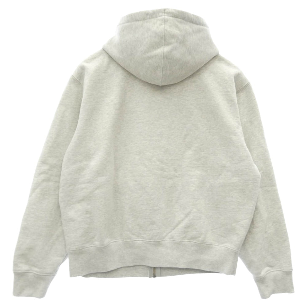 Supreme シュプリーム 24SS × Chmpion Zip Up Hooded Sweatshirt ジップアップ フーデッド スウェットシャツ パーカー フーディー ホワイト系 S【中古】