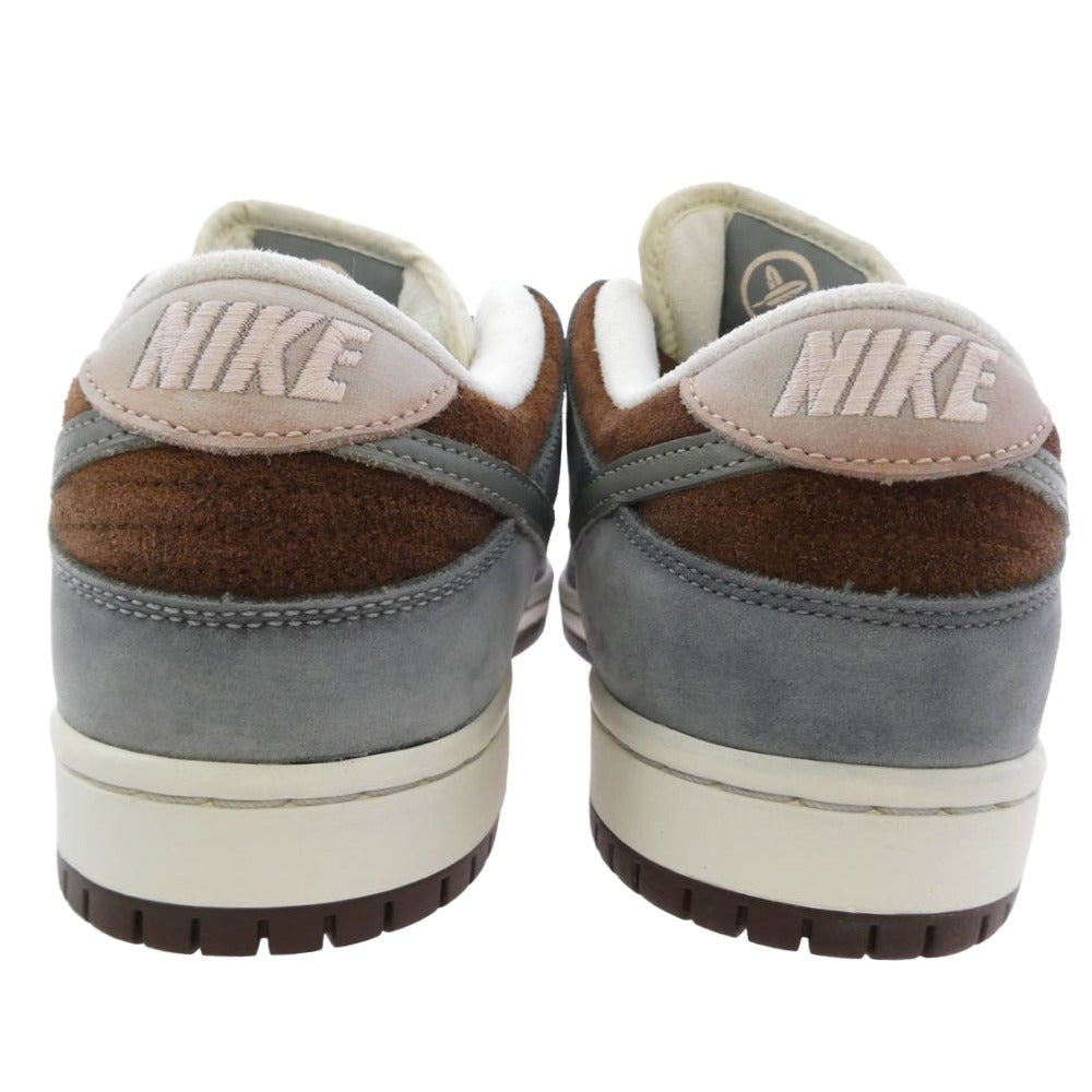 NIKE SB ナイキエスビー FQ1180-001 x 堀米 雄斗 Yuto Horigome Dunk Low Pro QS Wolf Grey ダンク ロー プロ ウルフグレー スニーカー ホワイト系 グレー系 26.5cm【美品】【中古】