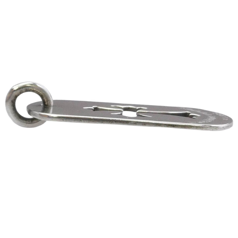 CHROME HEARTS クロムハーツ（原本無） オールド ラージドッグタグ カットアウトクロス ペンダントトップ シルバー系【中古】
