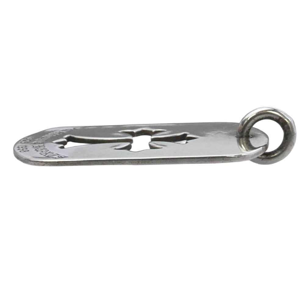 CHROME HEARTS クロムハーツ（原本無） オールド ラージドッグタグ カットアウトクロス ペンダントトップ シルバー系【中古】