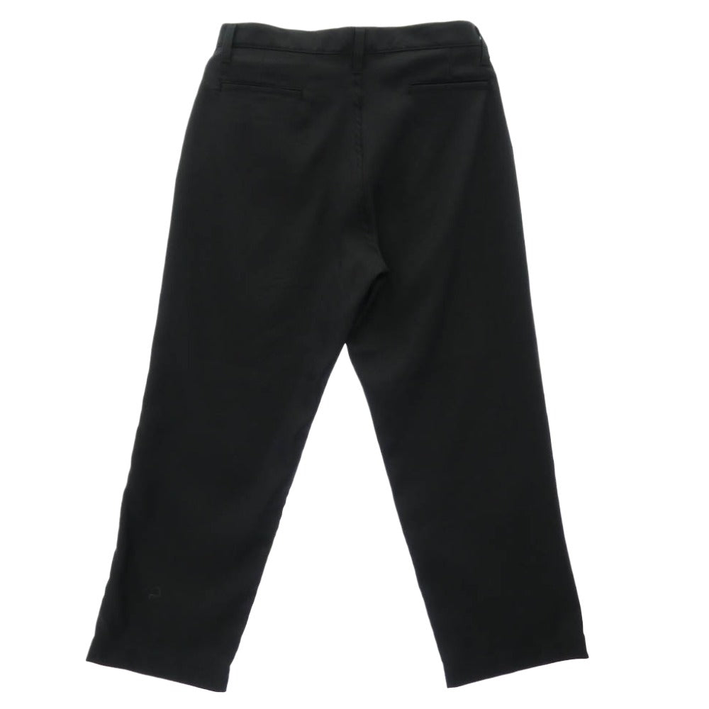 CALEE キャリー 26SS CL-26SS008 ST-P TUCK SLACKS スタプレ タック スラックス パンツ ブラック系 L【中古】