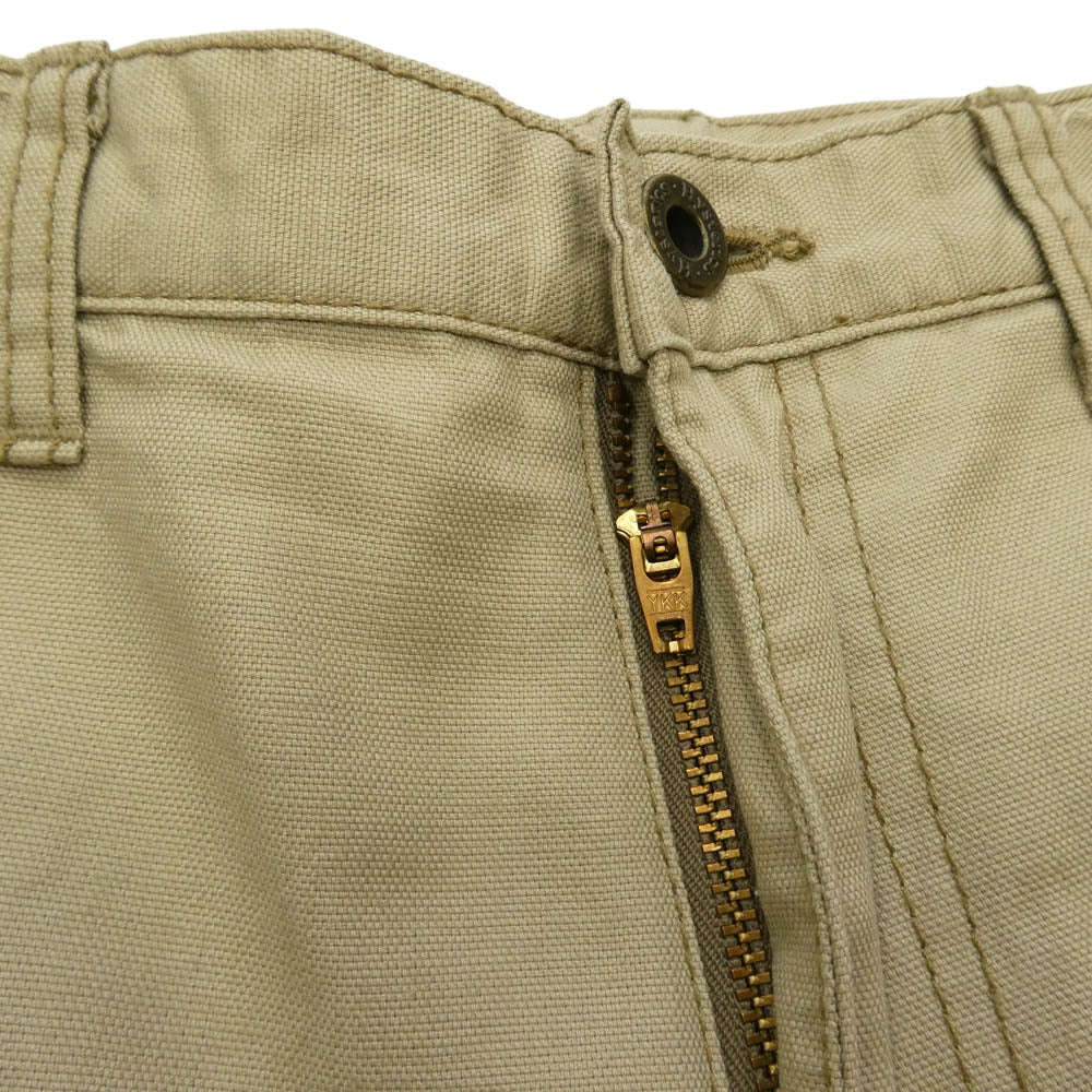 HYSTERIC GLAMOUR ヒステリックグラマー 3AP-3602 Hysterics ヒステリックス ジップデザイン チノパンツ ベージュ系 S【中古】