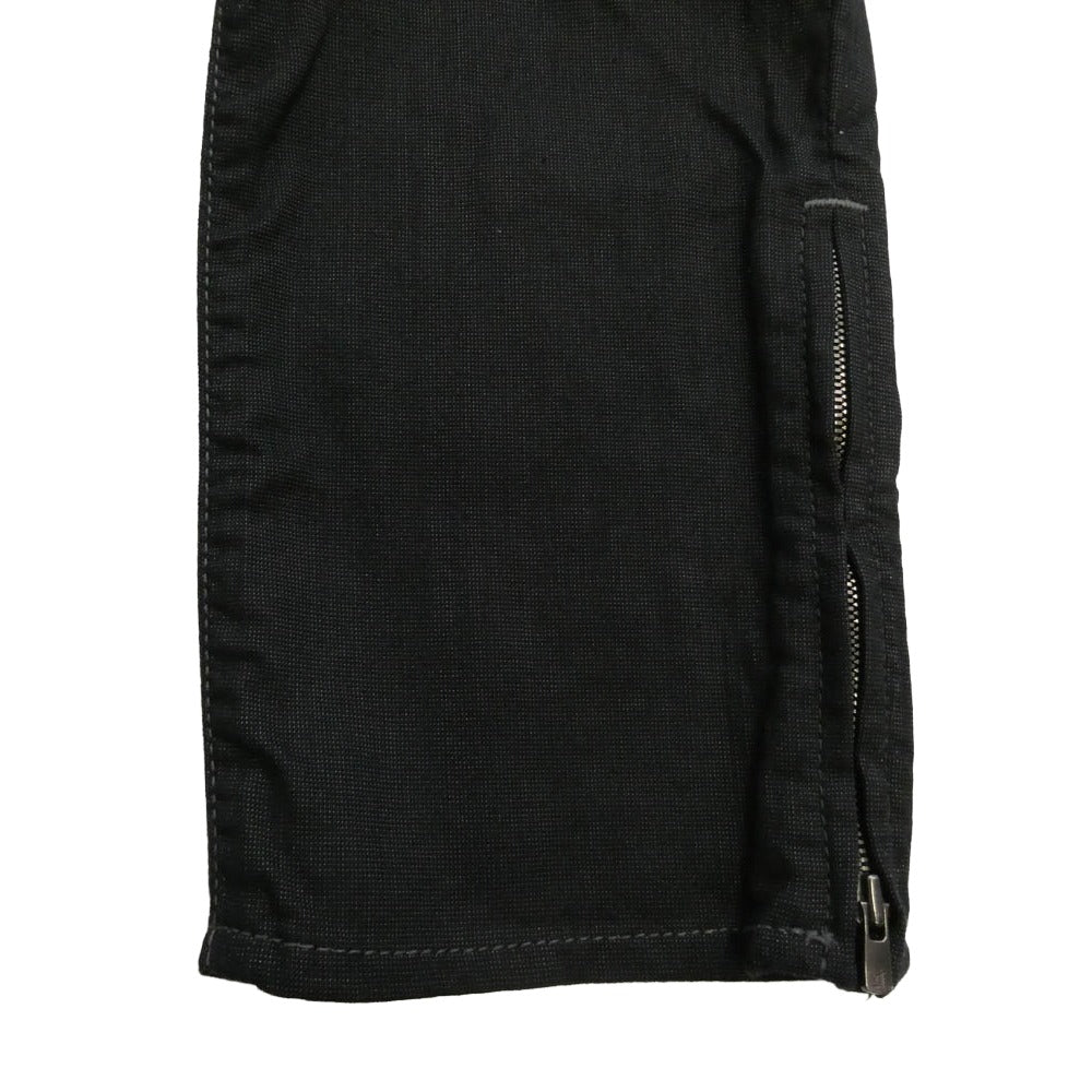 HYSTERIC GLAMOUR ヒステリックグラマー 2AP-6024 裾ジップ スキニー パンツ ブラック系 M【中古】