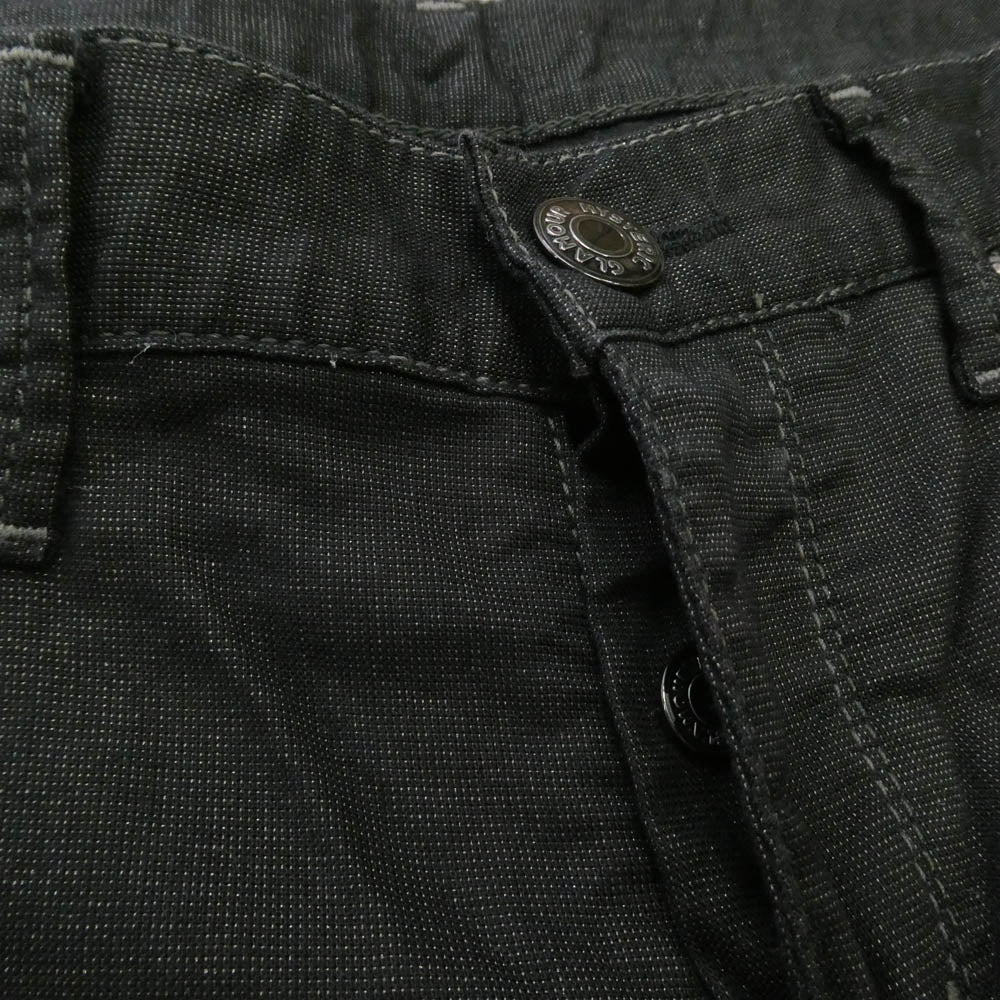 HYSTERIC GLAMOUR ヒステリックグラマー 2AP-6024 裾ジップ スキニー パンツ ブラック系 M【中古】