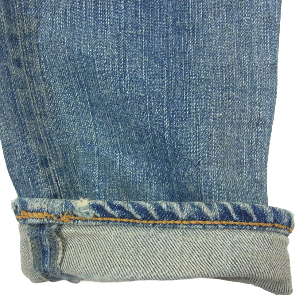 HYSTERIC GLAMOUR ヒステリックグラマー 3AP-5163 Hysterics ヒステリックス DESTROY ALL MONSTERS デストロイオールモンスターズ スタッズ ジーンズ デニムパンツ インディゴブルー系 S【中古】