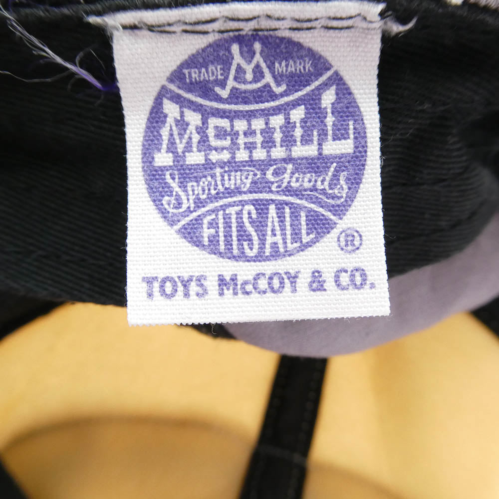 The REAL McCOY'S ザリアルマッコイズ JOHNSON MOTORS メッシュ キャップ ブラック系【中古】