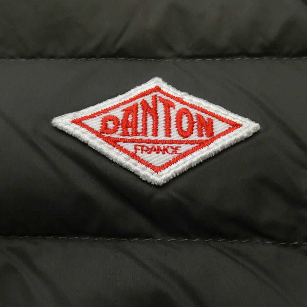Danton ダントン JD-8750 INNER DOWN VEST インナー ダウン ベスト カーキ系 38【中古】