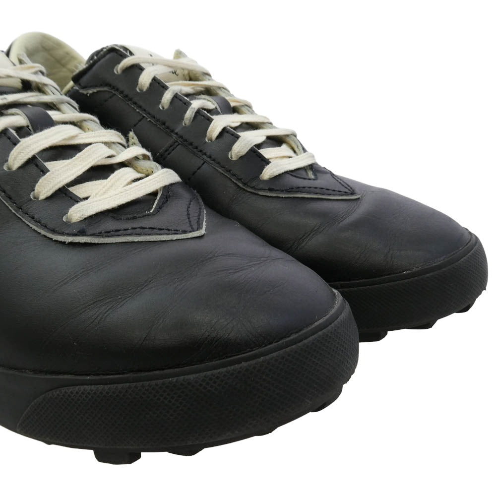 NIKE ナイキ FJ9821-001 【フェイクバスターズ鑑定済】× BODE   Astro Grabber Black and Coconut Milk ボーディアストログラバー ブラック アンド ココナッツミルク ローカット レザー スニーカー ブラック系 27cm【中古】 NIKE ナイキ FJ9821-001 【フェイクバスターズ鑑定済】× BODE Astro
