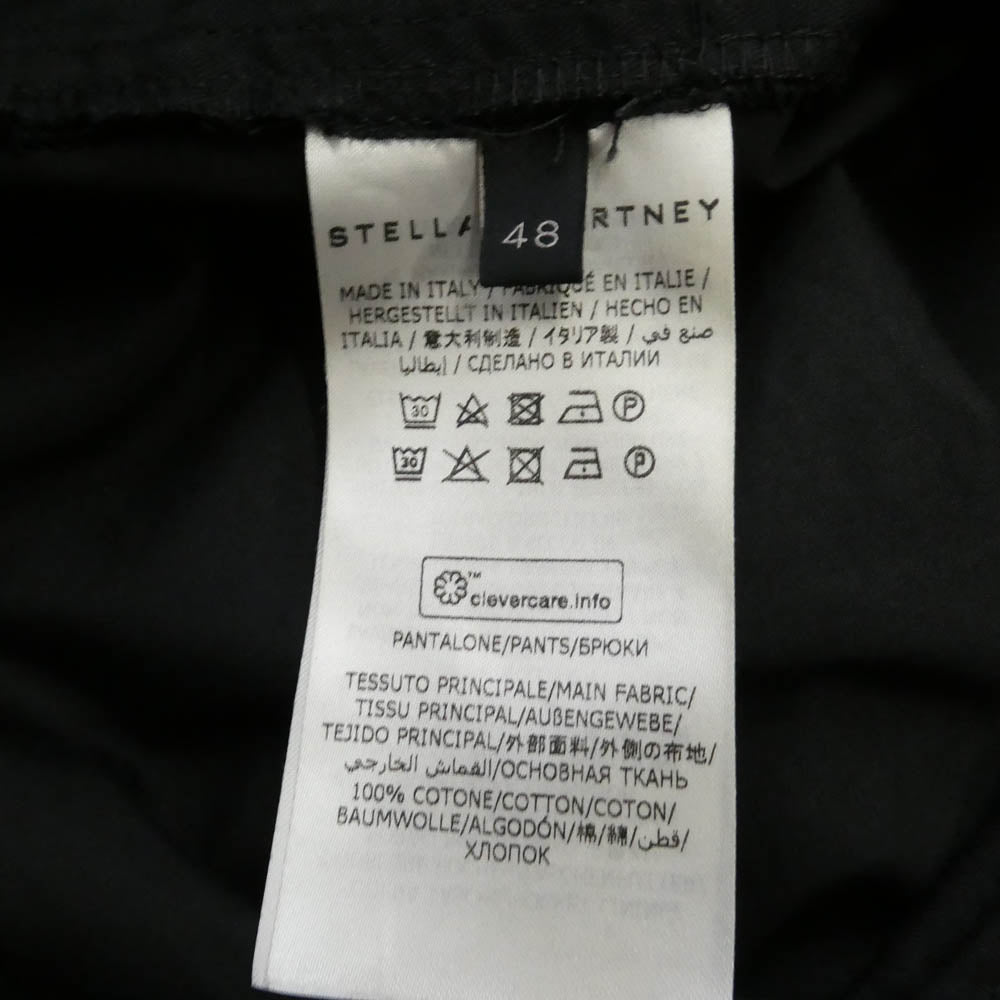 Stella McCartney ステラマッカートニー ジップポケット イージー ジョガーパンツ ブラック系 48【中古】