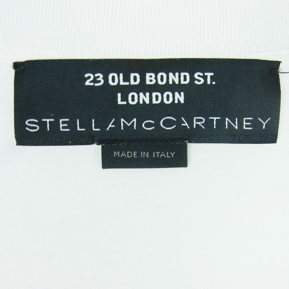 Stella McCartney ステラマッカートニー 23 OLD BOND ST. LONDON グラフィックプリント 長袖 Tシャツ ホワイト系 M【中古】