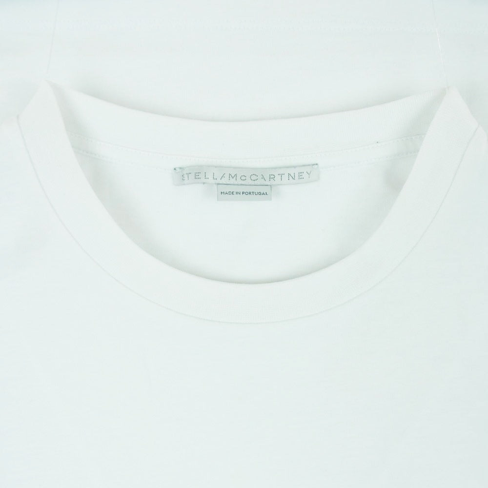 Stella McCartney ステラマッカートニー 2001. フロントプリント 半袖 Tシャツ ポルトガル製 ホワイト系 42【中古】