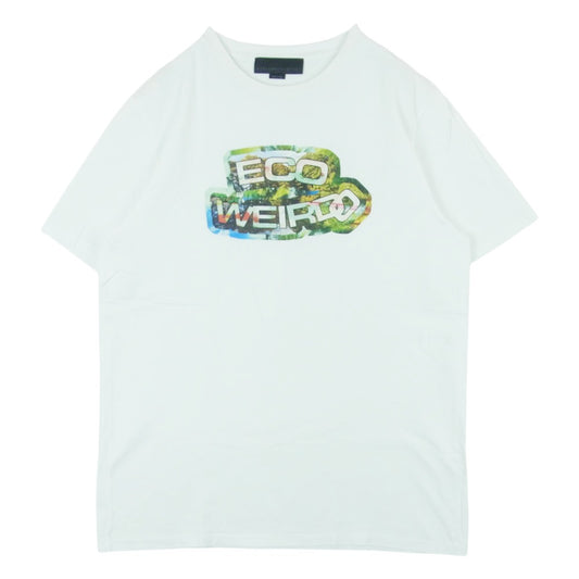 Stella McCartney ステラマッカートニー ECO WEIRDO 半袖 Tシャツ コットン イタリア製 ホワイト系 M【中古】