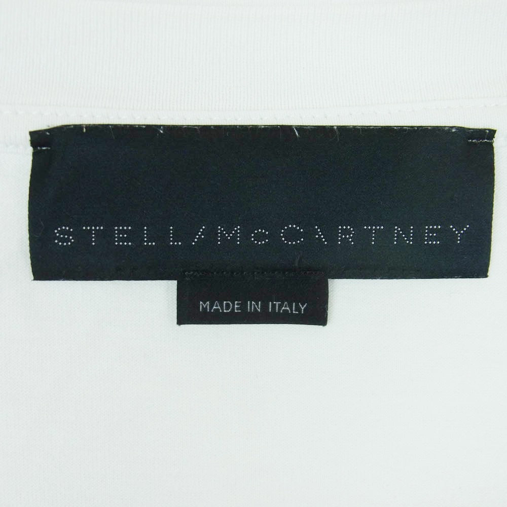Stella McCartney ステラマッカートニー ECO WEIRDO 半袖 Tシャツ コットン イタリア製 ホワイト系 M【中古】