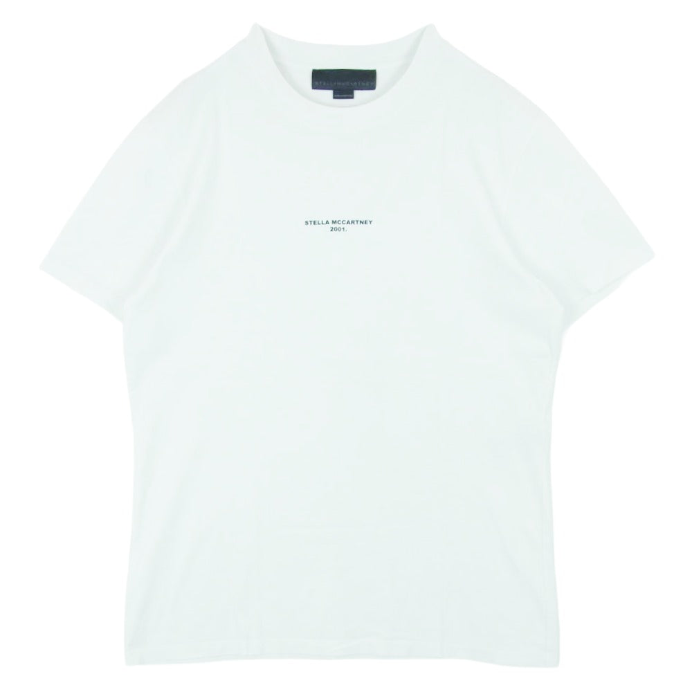 Stella McCartney ステラマッカートニー 2001. フロントプリント 半袖 Tシャツ ポルトガル製 ホワイト系 L【中古】