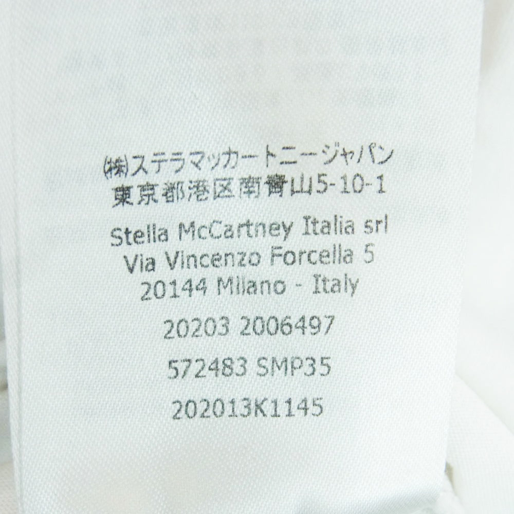 Stella McCartney ステラマッカートニー 2001. フロントプリント 半袖 Tシャツ ポルトガル製 ホワイト系 L【中古】