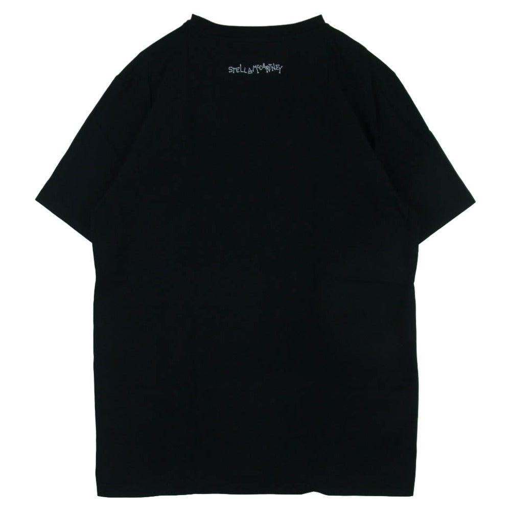 Stella McCartney ステラマッカートニー 23 OLD BOND ST. LONDON グラフィックプリント 半袖 Tシャツ ブラック系 M【美品】【中古】