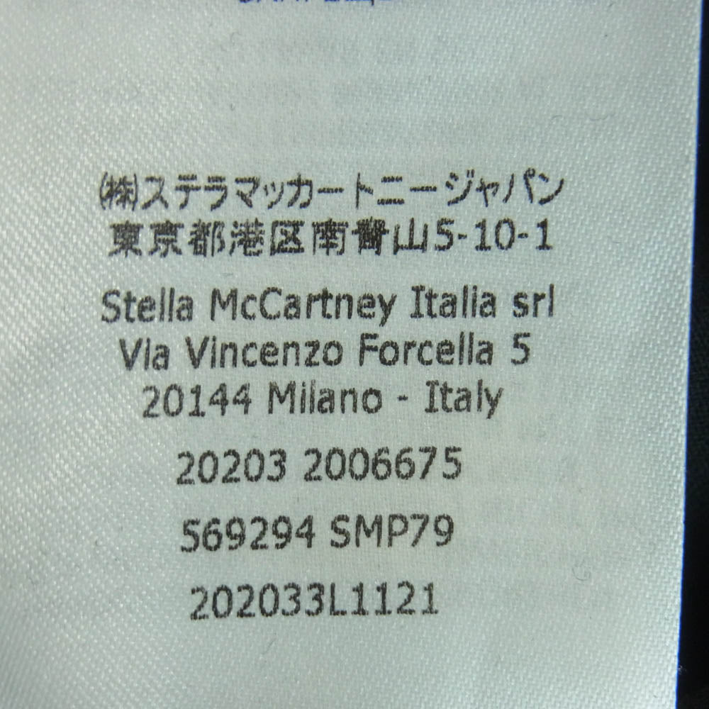 Stella McCartney ステラマッカートニー 23 OLD BOND ST. LONDON グラフィックプリント 半袖 Tシャツ ブラック系 M【美品】【中古】
