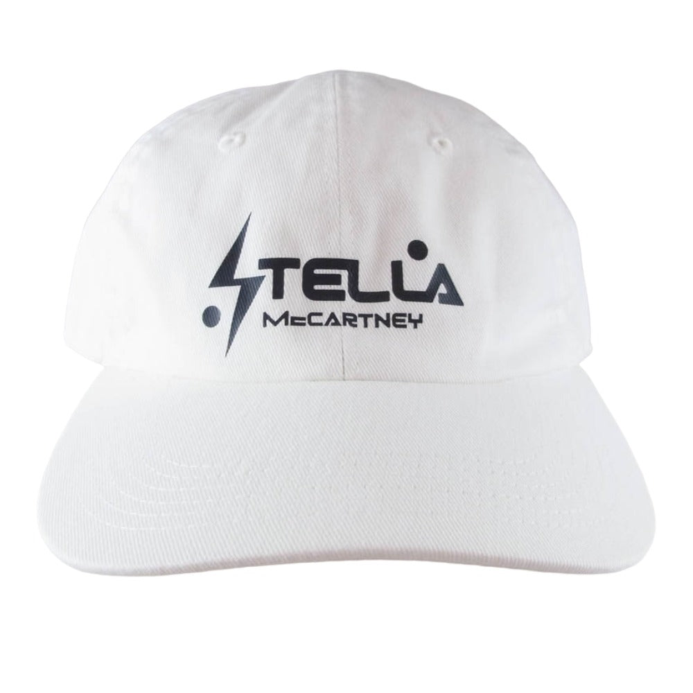 Stella McCartney ステラマッカートニー 6パネル ロゴ キャップ ホワイト系 M【美品】【中古】
