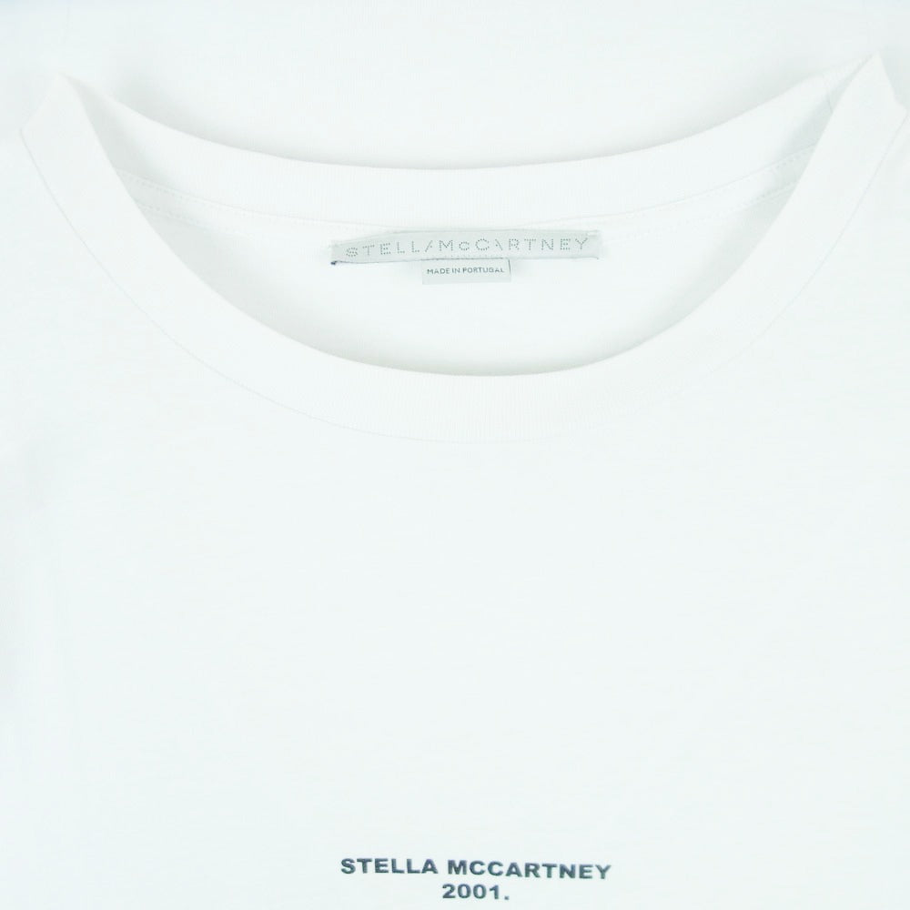 Stella McCartney ステラマッカートニー 2001. フロントプリント 半袖 Tシャツ ポルトガル製 ホワイト系 44【中古】