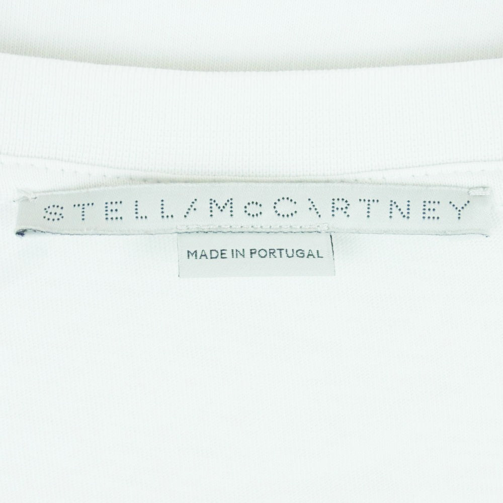 Stella McCartney ステラマッカートニー 2001. フロントプリント 半袖 Tシャツ ポルトガル製 ホワイト系 44【中古】