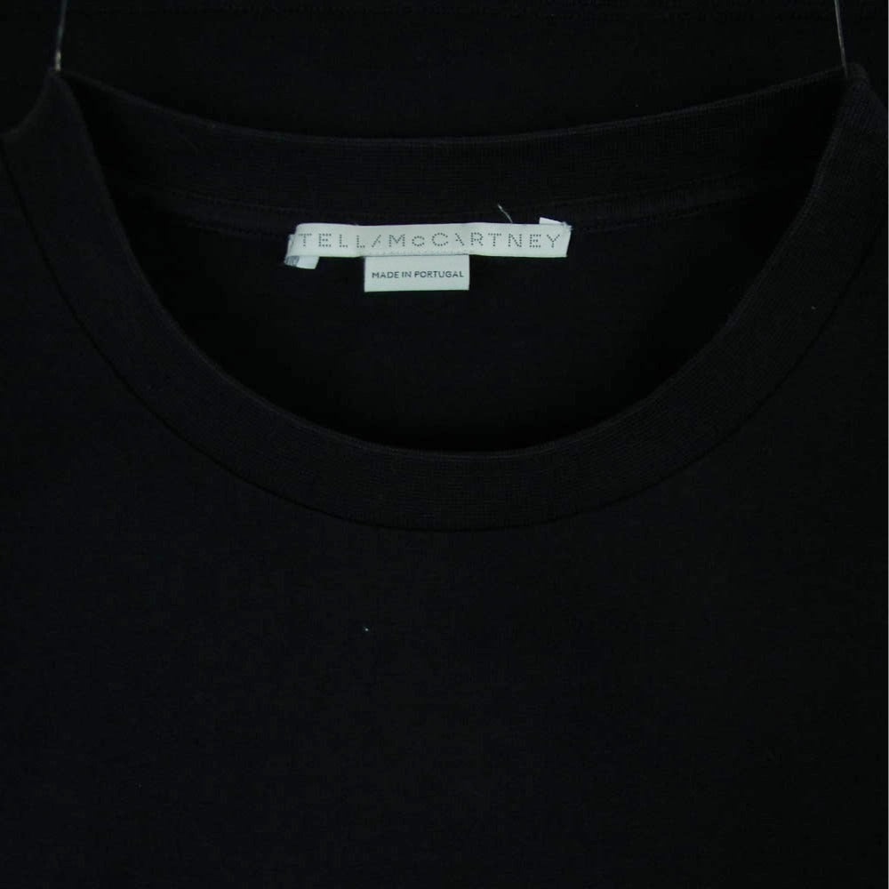 Stella McCartney ステラマッカートニー 2001. フロントプリント 半袖 Tシャツ ポルトガル製 ブラック系 44【中古】