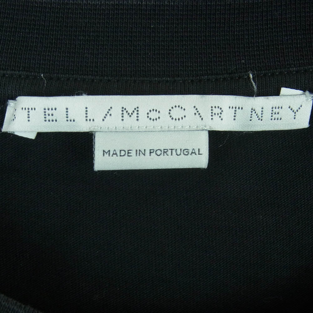 Stella McCartney ステラマッカートニー 2001. フロントプリント 半袖 Tシャツ ポルトガル製 ブラック系 44【中古】