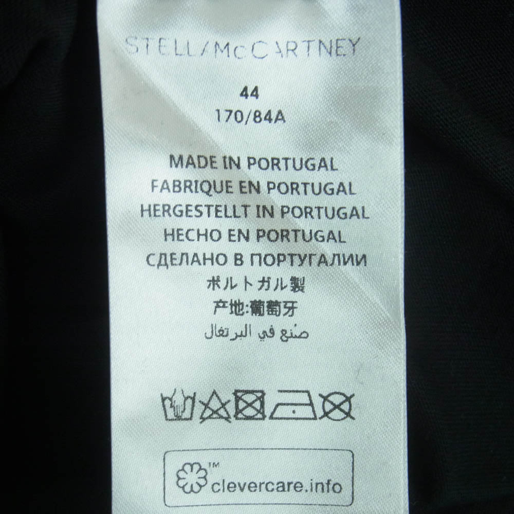 Stella McCartney ステラマッカートニー 2001. フロントプリント 半袖 Tシャツ ポルトガル製 ブラック系 44【中古】