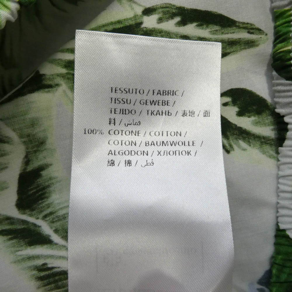 Stella McCartney ステラマッカートニー ボタニカル柄 ショーツ ハーフパンツ グレー系 48【美品】【中古】