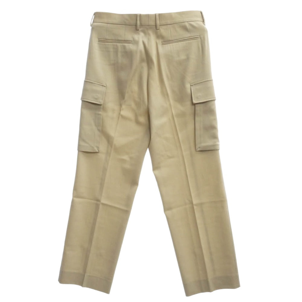 Stella McCartney ステラマッカートニー 23 OLD BOND ST. LONDON レーヨンコットン カーゴトラウザー パンツ ベージュ系 M【美品】【中古】