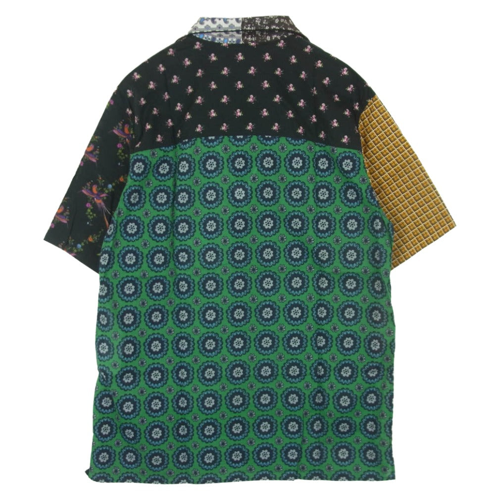 Stella McCartney ステラマッカートニー クレイジーパターン 半袖 スリーピング パジャマ シャツ マルチカラー系 39【美品】【中古】