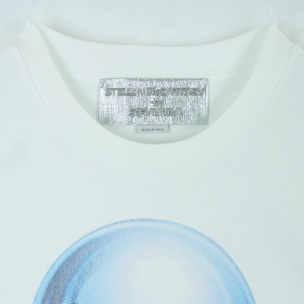 Stella McCartney ステラマッカートニー SORAYAMA 空山基 セクシーロボット 長袖 Tシャツ ホワイト系 L【極上美品】【中古】