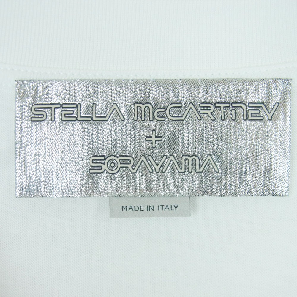 Stella McCartney ステラマッカートニー SORAYAMA 空山基 セクシーロボット 長袖 Tシャツ ホワイト系 L【極上美品】【中古】