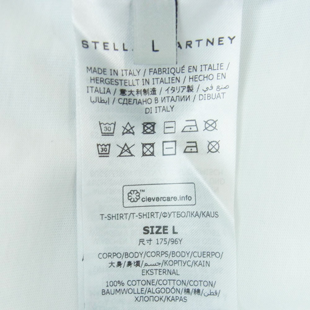 Stella McCartney ステラマッカートニー SORAYAMA 空山基 セクシーロボット 長袖 Tシャツ ホワイト系 L【極上美品】【中古】