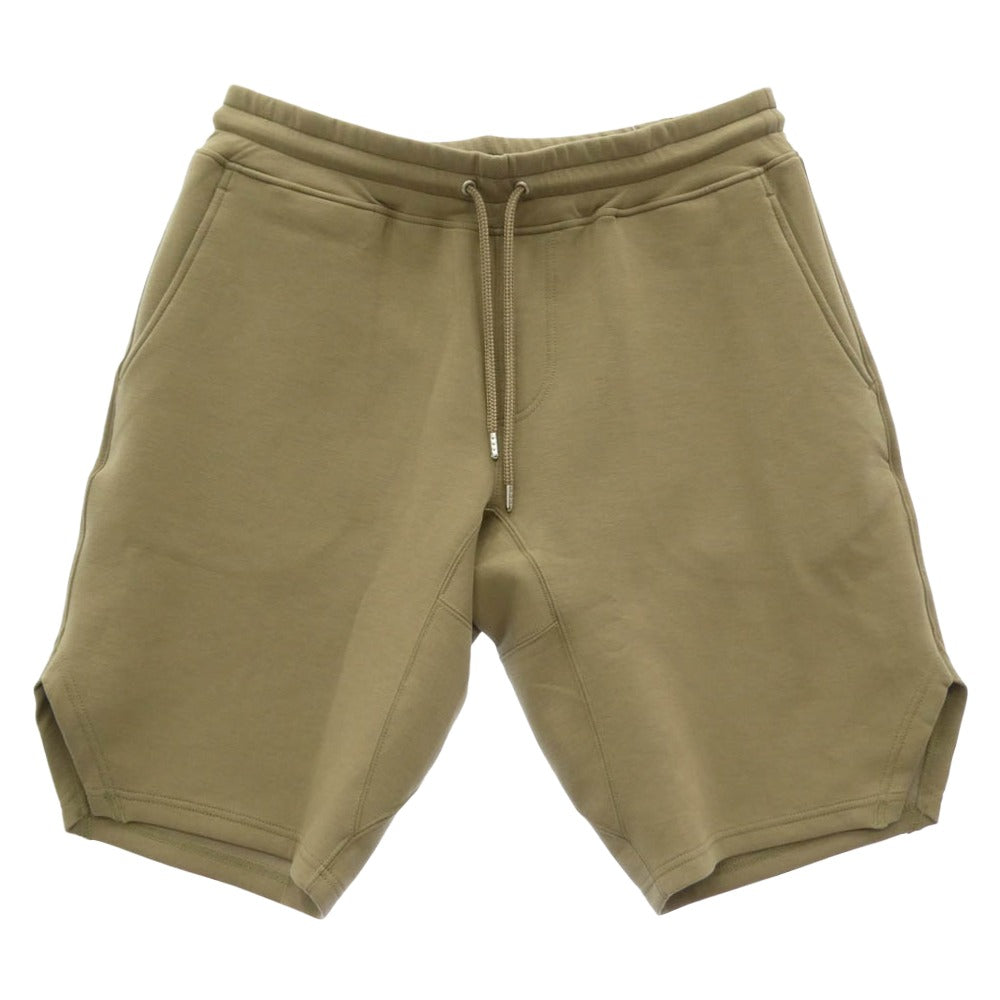 1piu1uguale3 ウノピュウノウグァーレトレ MRP625 PRY112 WIDE SHORTS スウェット ジップポケット ワイド ショーツ ハーフパンツ ベージュ系 V【中古】