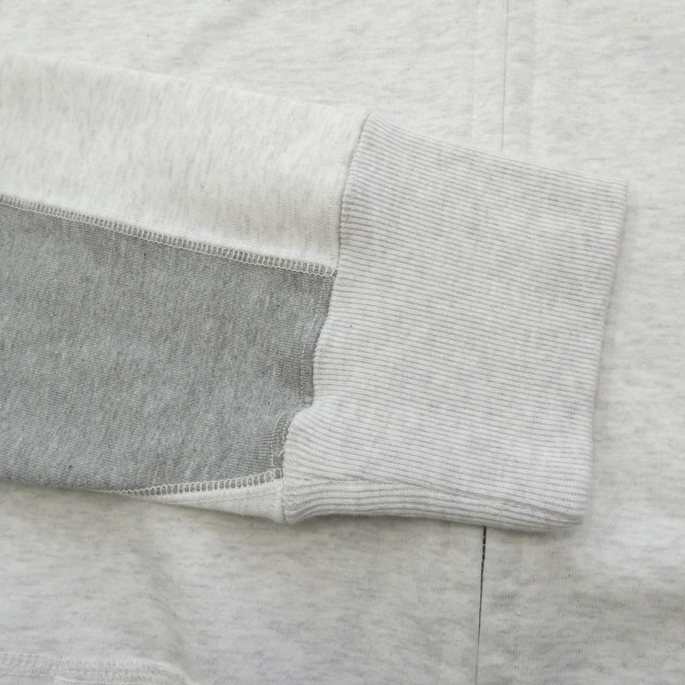 1piu1uguale3 ウノピュウノウグァーレトレ MRB676 COT408 フラッグシップストア限定 折り鶴刺繍 ジップアップ フルジップ パーカー フーディー グレー系 7【中古】