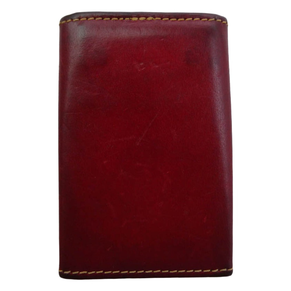 WHITE HOUSE COX ホワイトハウスコックス レザー キーケース エンジ系【中古】