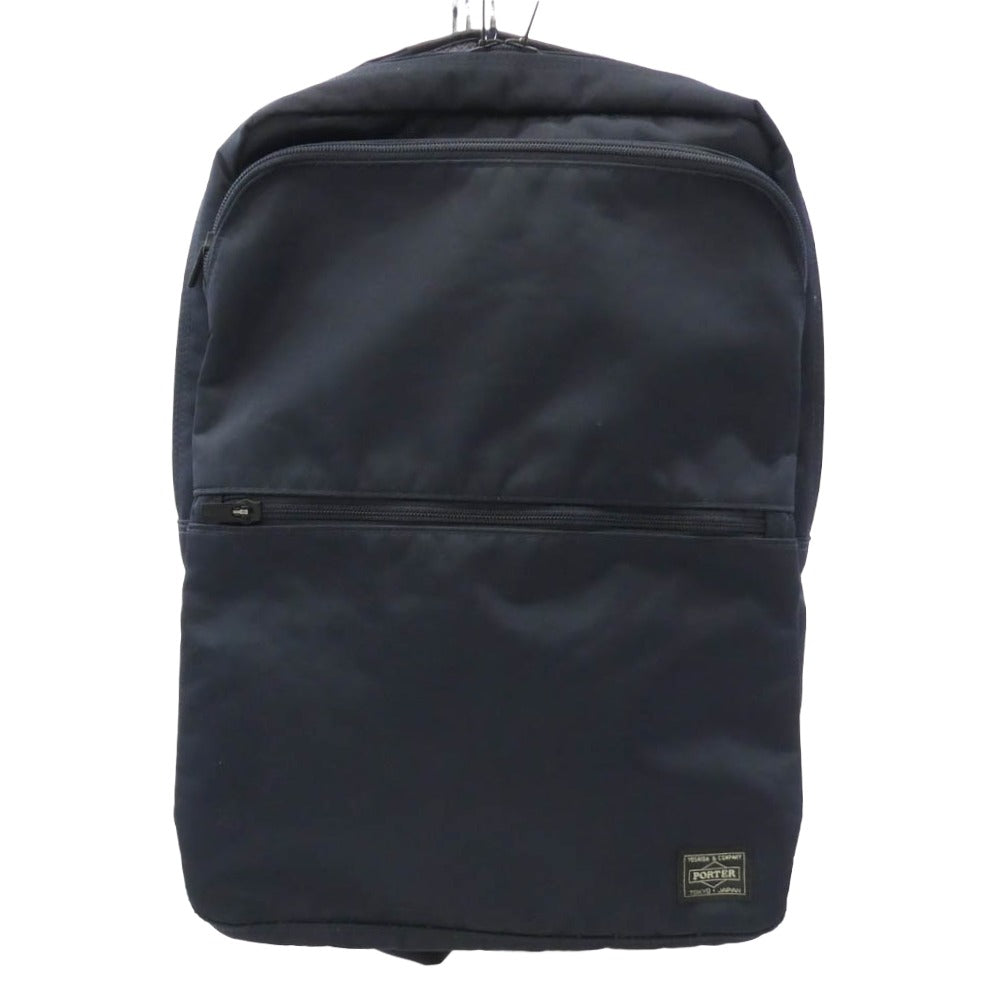 PORTER ポーター TIME DAYPACK タイム バックパック リュック ダークネイビー系【中古】