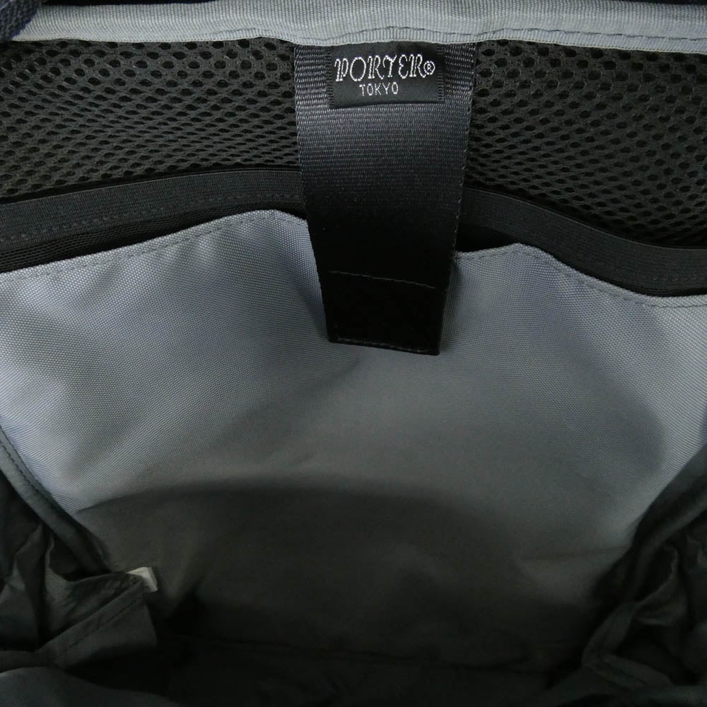 PORTER ポーター TIME DAYPACK タイム バックパック リュック ダークネイビー系【中古】