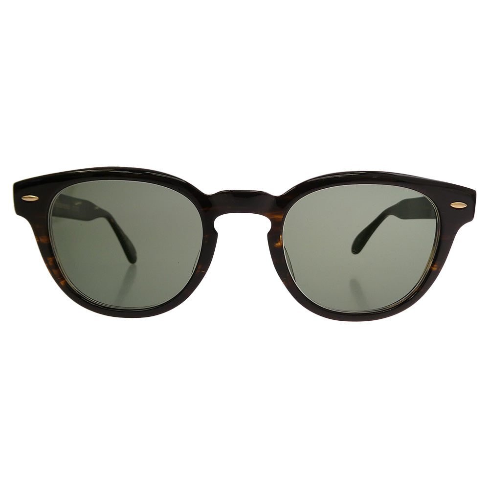 OLIVER PEOPLES オリバーピープルズ Sheldrake J COCO2 シェルドレイク サングラス アイウェア ダークブラウン系 ゴールド系 47□22-145【中古】