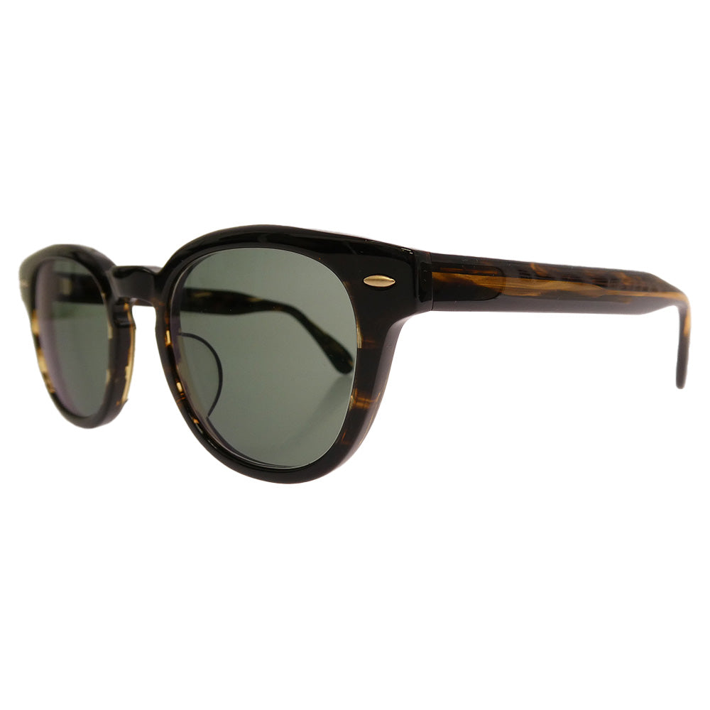 OLIVER PEOPLES オリバーピープルズ Sheldrake J COCO2 シェルドレイク サングラス アイウェア ダークブラウン系 ゴールド系 47□22-145【中古】