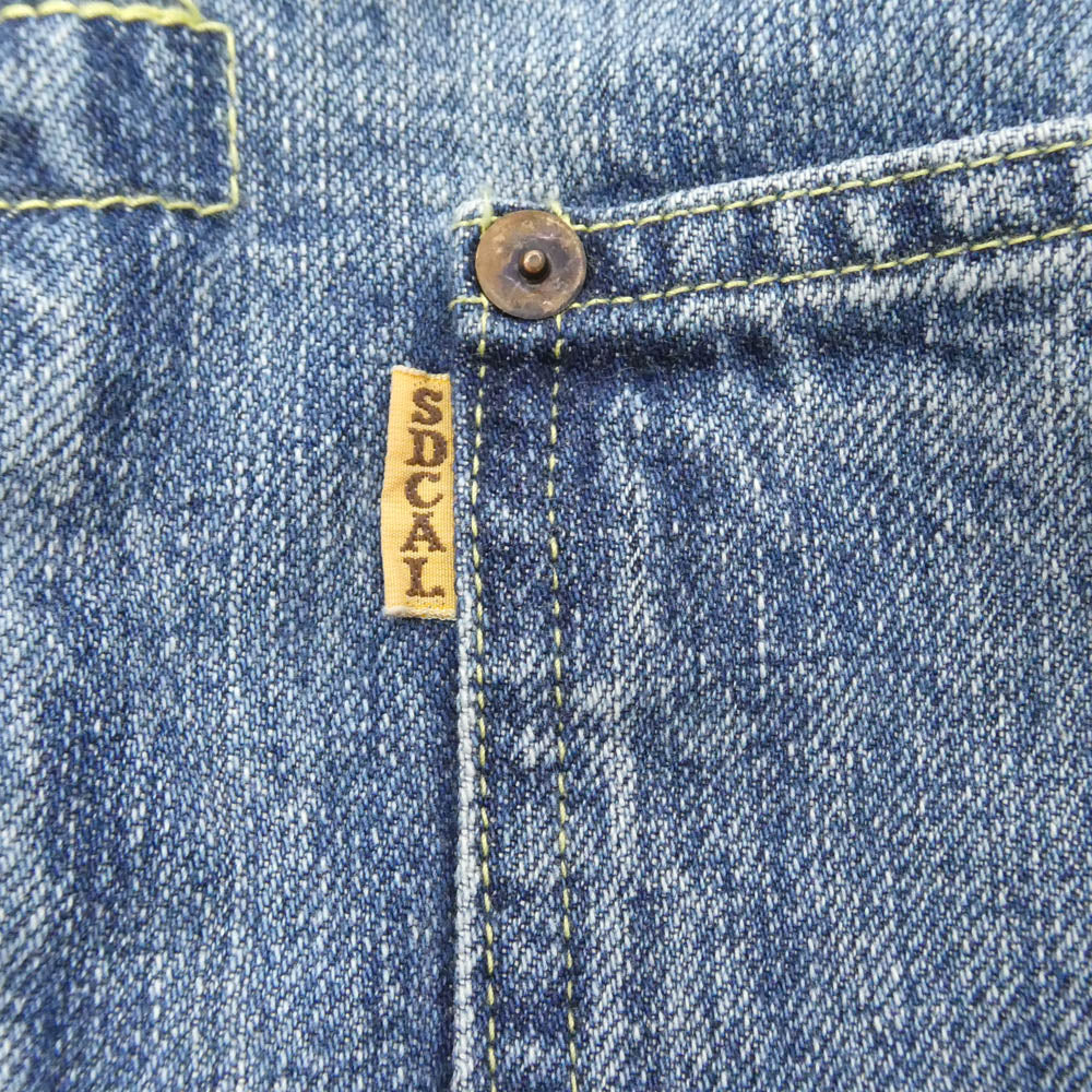 STANDARD CALIFORNIA スタンダードカリフォルニア 24SS OUDLA450 SD Denim Jacket S996 WWⅡ Vintage Wash ヴィンテージウォッシュ デニムジャケット インディゴブルー系 42【極上美品】【中古】