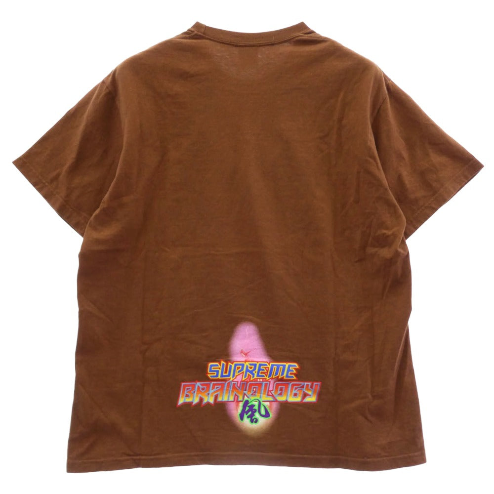 Supreme シュプリーム 24SS Electromagnetic Tee グラフィックプリント Tシャツ 半袖カットソー ブラウン系 M【中古】
