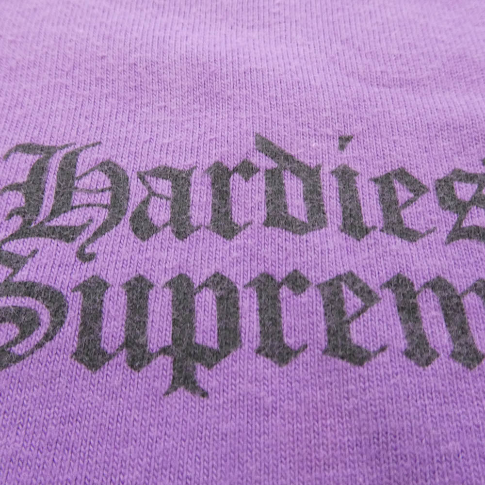 Supreme シュプリーム 23SS × Hardies ハーディーズ Dog Tee ドッグプリント Tシャツ 半袖カットソー パープル系 M【中古】