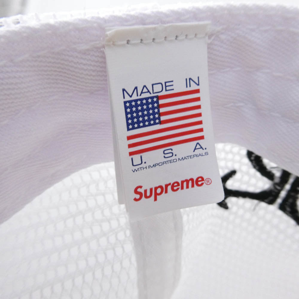 Supreme シュプリーム 25AW Pinup Mesh Back 5-Panel Cap ピンナップ メッシュ バック 5パネル キャップ ホワイト系【中古】